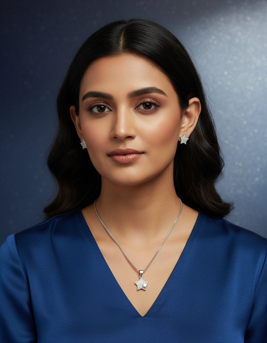 Celestial Star Necklace Set