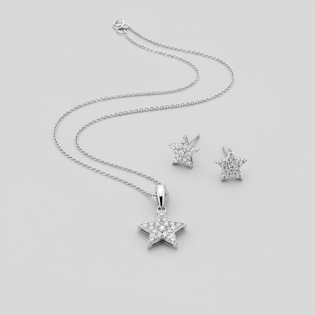 Celestial Star Necklace Set
