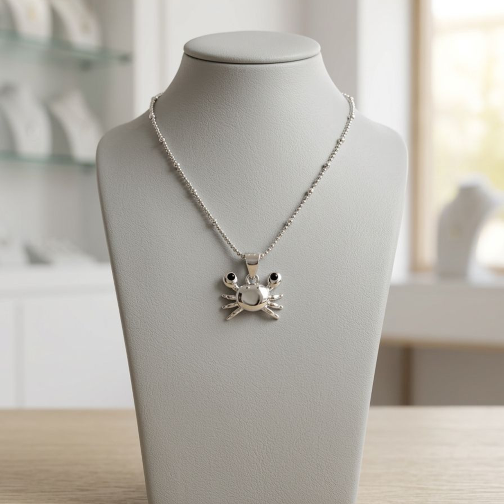 Ocean Charm Crab Pendant