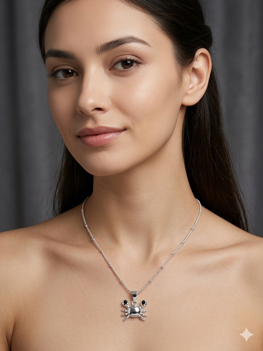 Ocean Charm Crab Pendant